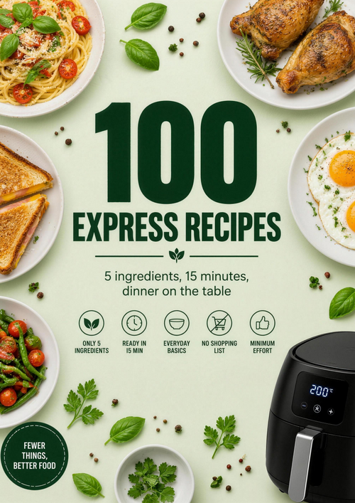 Air Fryer Express: 5 ingredients, 15 minutes