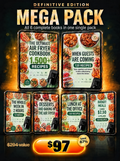 Mega Pack: all 6 complete books for $97