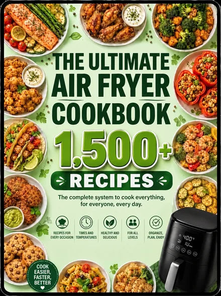 The Ultimate Air Fryer Cookbook cover