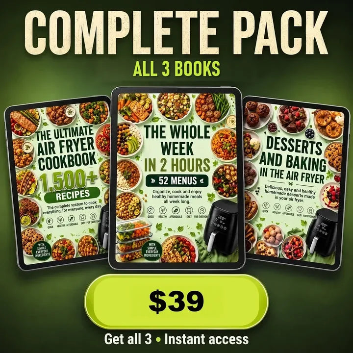 The Happy Fryer Pack: all three digital books for $39
